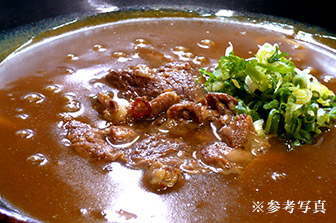 牛スジ煮込みカレーうどん